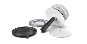 Various lids for the Fritsch Knife Mill Pulverisette 11 for different applications