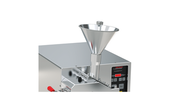 Funnel for long- and bulk solids made of stainless steel 316L