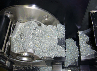 Inside of a FRITSCH Cutting Mill