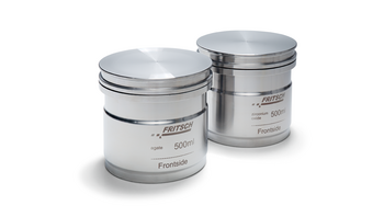 agate with steel casing, 420 ml volume for PULVERISETTE 5 <i>premium line</i>